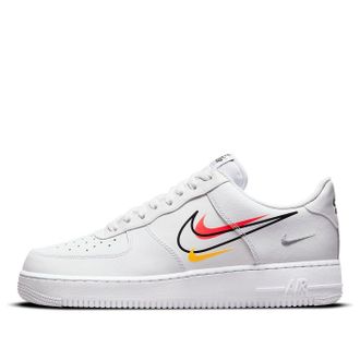 Nike Air Force 1 Low Multi-Swoosh Orange Yellow DM9096-100