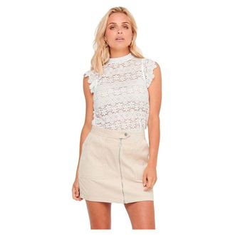 Jacqueline de Yong Womens Jdyblond S/l Top JRS Noos Blouse, Cloud Dancer, S