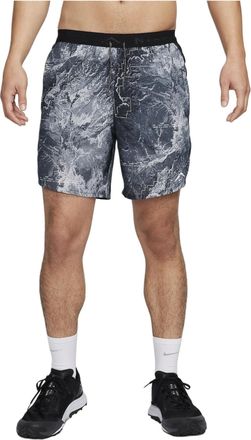 Nike Stride Dri-FIT 18cm Brief-Lined Running Shorts Asia Sizing Anthracite Black FN3315-060