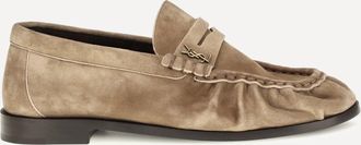 Saint Laurent Mocassini Le Loafer in suede Woman 38.5