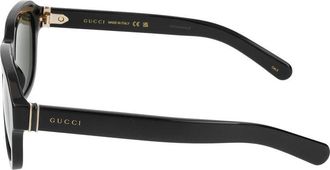 Gucci Mens Gg1508s Sunglasses Black Acetate