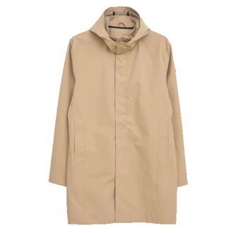 Tant&auml; Rainwear Parkas, male, Beige, Size: XL Tuman Raincoat Trench Cornstalk-S