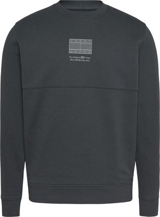 Tommy Jeans Zachte Katoenen Sweater - Heren - Sweatshirts - Blauw - XL - Katoen - Hoodies & sweatvesten