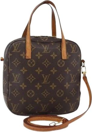 Louis Vuitton Pre-owned Handbags, female, Brown, Size: ONE SIZE Pre-owned Canvas Handbag