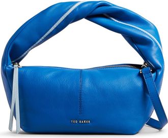 Ted Baker Mini Nikaya Twisted Handle Crossbody Bag in Blue at Nordstrom