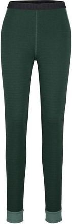 Stoic MerinoFleece260 FlenSt. Long Pants Lange Unterhose für Damen | grün