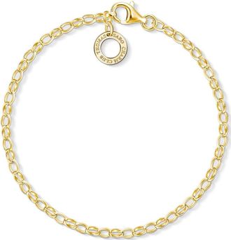 Thomas Sabo Damesarmband Carrier 15-5 cm Goud X0243-413-39-L15-5 - Dames - Armbanden - Geel - ONE Size - Accessoires