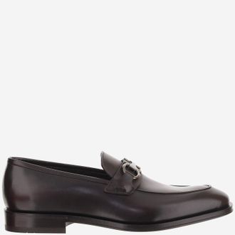 Ferragamo leren loafers
