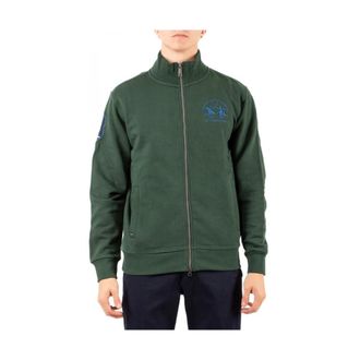 La Martina Zip-through Sweatshirt - - Sweatshirts & Hoodies - Uomo - Verde - M
