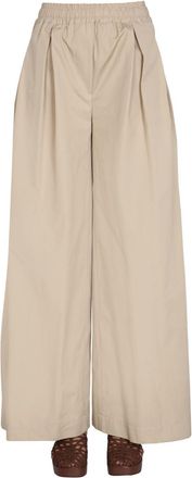 Aspesi Poplin Cotton Trousers - Beige
