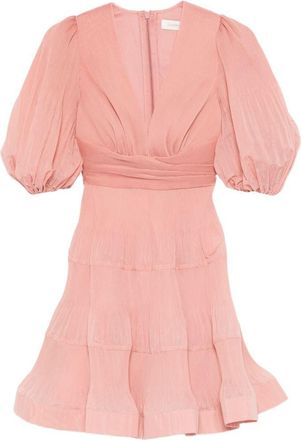Zimmermann geplooide mini-jurk