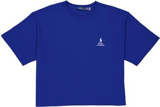 Polo Ralph Lauren Embroidered Signature Pony Cotton T-Shirt, Size Large