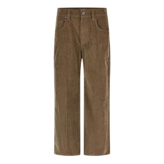 Brunello Cucinelli Dames, Broeken, Beige, Maat: 2XS