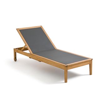 La Redoute Interieurs Verstelbare ligbed in acacia, Limbo