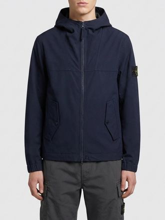 Stone Island Giacca a vento con cappuccio in cotone Stone Island