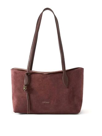 Coccinelle Le/Grained Le handbag in suede