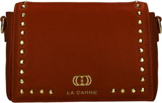La Carrie Frivolous Lucy Leren Tas - Dames - Schoudertassen - Bruin - ONE Size - Leer - Tassen