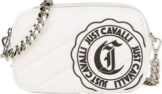 Just Cavalli Borsa Crossbody - Dames - Schoudertassen - Wit - ONE Size - Polyester - Tassen