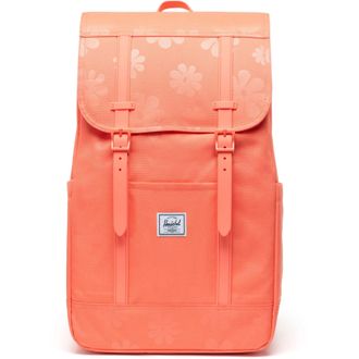 Herschel Womens Bags Retreat Back Packs - Coral Fabric - One Size