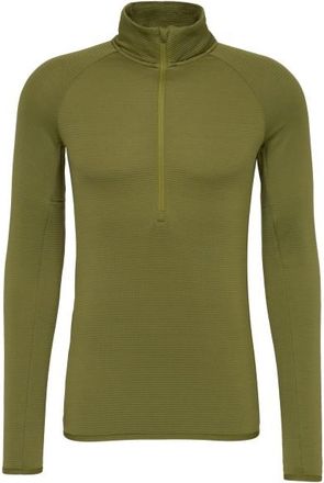 Stoic MerinoSoft180 TuleboLightSt. Half Zip Merinounterw&auml;sche f&uuml;r Herren | oliv