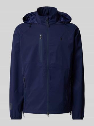 Polo Ralph Lauren Jacke mit Stehkragen in Marine, Gr&ouml;&szlig;e XL