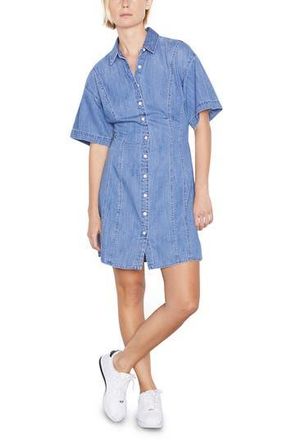 Frame Denim Seam Detail Denim Dress in Shoreline Wash at Nordstrom Rack, Size Medium