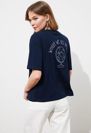 Trendyol Vrouw/Meisje Ronde hals T-shirt