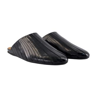 Marni Quilted Lambskin Slipper - Black