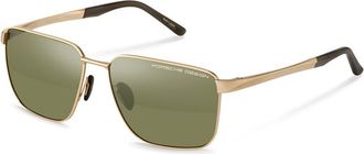 Porsche Design P86004 B656 Mens Sunglasses Gold Size 60
