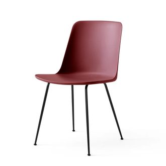 &tradition Rely Chair HW6, rotbraun / schwarz