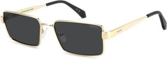Polaroid PLD 6255/S/X Polarized 2F7/M9 Mens Sunglasses Gold Size 56