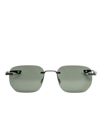 Tag Heuer TH40035U rimless sunglasses - men - Metal - 55 - Black