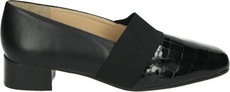 Brunate Zwarte Leren Pumps - Dames - Pumps - Zwart - 36 EU - Leer - Schoenen