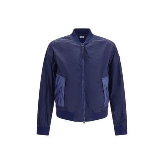 C.P. Company Blue Polyamide Mens Bomber