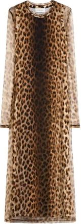 Sportmax Maxi Jurk - Dames - Maxi kleedjes - Veelkleurig - XS - Kleedjes