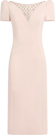 Jenny Packham Abito Adeline con decorazione - Rosa