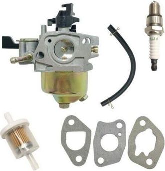 OEM Carburador Gxv160 Para Cortac&eacute;sped Honda Gxv160 Hr215 Hrm215 Hrb215 Hr194 Hra214 Hrb215, Con Filtro De Aire, Buj&iacute;a, Repuesto 16100-zg9-m12 16100-ze6-w