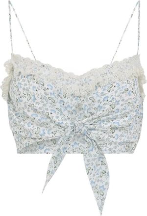 Ermanno Scervino Dames, Tops, Veelkleurig, Maat: 2XS