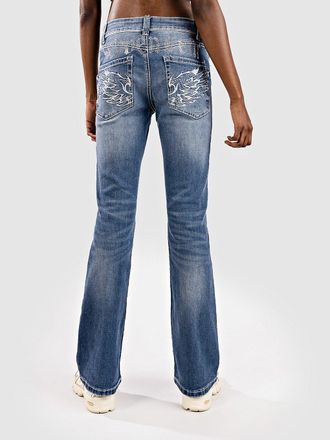 Ninth Hall Alyssia Chain Jeans blau