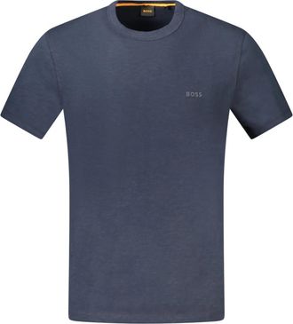 HUGO BOSS Tegood T-Shirt - Heren - T-shirts - Blauw - XL - Katoen - Tops