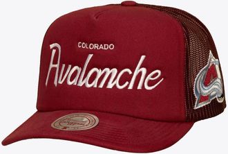 Mitchell & Ness Mens Mitchell & Ness Burgundy Colorado Avalanche Head Coach Trucker Adjustable Hat at Nordstrom