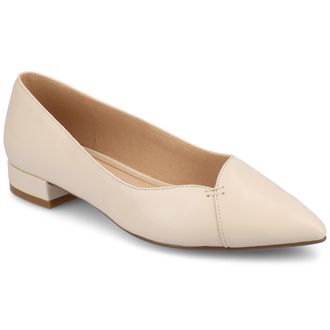 Journee Collection Womens Carmin Wide Width Dress Flats