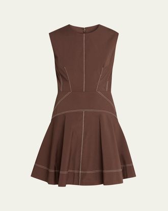 Veronica Beard Karrigan Sleeveless Mini Dress