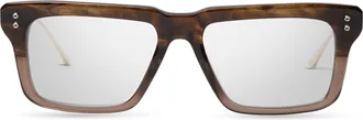 Dita Eyewear Tortoiseshell Lataro Oversized Square Sunglasses