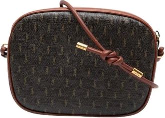 Saint Laurent Borsa a tracolla Le Monogram in PVC Pre-owned - - Pre-owned - Donna - Marrone - ONE SIZE