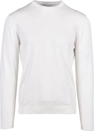 Bellwood Round-neck Knitwear, male, White, Size: L Maglioncino Girocollo