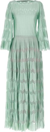 Antonino Valenti Dames, Jurken, Groen, Maat: 2XS Zijde