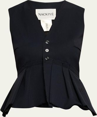 Nackiy&eacute; Bang Bang Peplum Vest