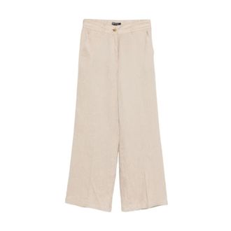 Pennyblack Wide Broeken - Dames - Wijde Broeken - Beige - XS - Broeken