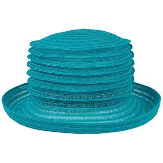 Mayser Belma Hemp Hat Women - Made in The EU Holiday Straw Spring-Summer Summer - One Size Turquoise